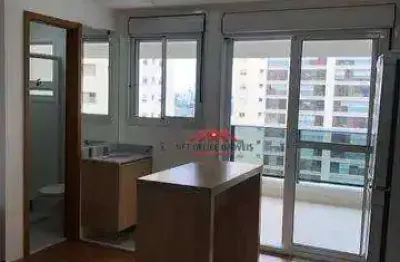 Apartamento com 1 dormitório para alugar, 40 m² por r$ 3.972,00/mês - jardim aquarius - são josé dos campos/sp