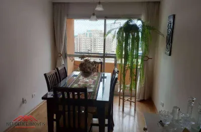 Apartamento com 3 dormitórios para alugar, 78 m² por r$ 3.688,33/mês - jardim satélite - são josé dos campos/sp