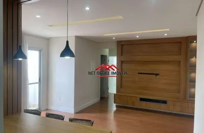 Apartamento com 3 dormitórios para alugar, 75 m² por r$ 4.578,00/mês - conjunto residencial trinta e um de março - são josé dos campos/sp