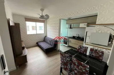 Apartamento com 2 dormitórios para alugar, 54 m² por R$ 2.370,00/mês - Parque Residencial Flamboyant - São José dos Campos/SP