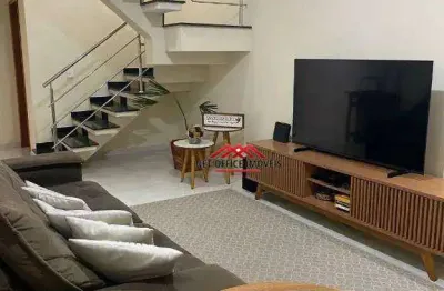 Sobrado à venda, 165 m² por r$ 907.000,00 - jardim das indústrias - são josé dos campos/sp