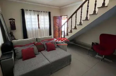 Sobrado com 3 dormitórios para alugar, 140 m² por r$ 4.065,00/mês - bosque dos eucaliptos - são josé dos campos/sp