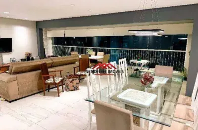 Apartamento com 3 dormitórios para alugar, 156 m² por r$ 8.567,00/mês - jardim das indústrias - são josé dos campos/sp