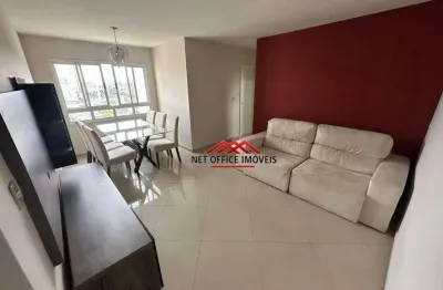 Apartamento com 3 dormitórios para alugar, 75 m² por r$ 3.975,00/mês - jardim das colinas - são josé dos campos/sp