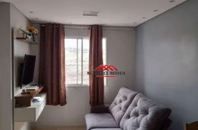 Apartamento com 2 dormitórios à venda, 46 m² por r$ 290.000,00 - vila iracema - são josé dos campos/sp