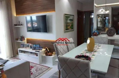 Apartamento com 2 dormitórios, 69 m² - venda por r$ 689.000,00 ou aluguel por r$ 4.858,00/mês - parque industrial - são josé dos campos/sp