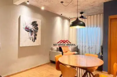 Apartamento com 2 dormitórios à venda, 55 m² por r$ 350.000 - jardim são judas tadeu - são josé dos campos/sp