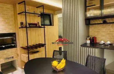 Apartamento com 2 dormitórios à venda, 58 m² por r$ 860.000,00 - jardim oswaldo cruz - são josé dos campos/sp