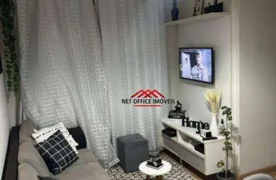 Apartamento com 2 dormitórios à venda, 45 m² por r$ 325.000,00 - conjunto residencial trinta e um de março - são josé dos campos/sp