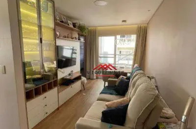 Apartamento para alugar, 47 m² por r$ 2.883,00/mês - jardim sul - são josé dos campos/sp