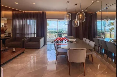 Apartamento com 4 dormitórios à venda, 217 m² por r$ 2.650.000,00 - jardim aquarius - são josé dos campos/sp