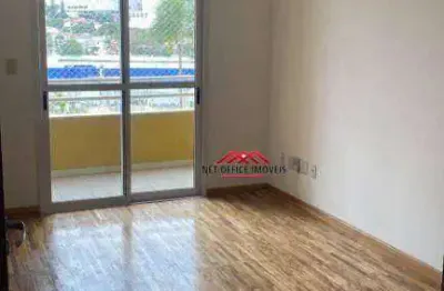 Apartamento com 3 dormitórios para alugar, 80 m² por r$ 4.682,00/mês - jardim apolo - são josé dos campos/sp