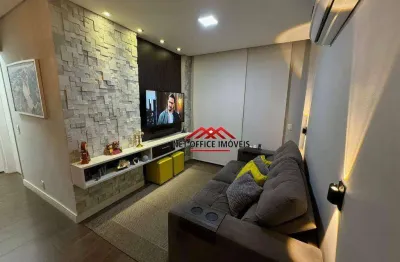 Apartamento com 2 dormitórios à venda, 60 m² por r$ 495.000,00 - jardim américa - são josé dos campos/sp