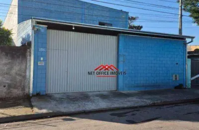 Galpão para alugar, 300 m² por r$ 6.000/mês - jardim uirá - são josé dos campos/sp