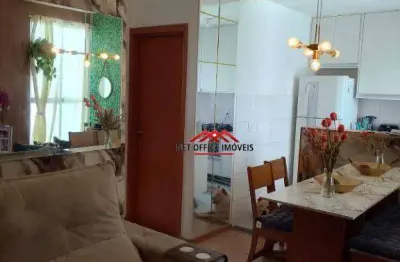 Apartamento com 2 dormitórios à venda, 44 m² por r$ 200.000,00 - nossa senhora do bom retiro - são josé dos campos/sp