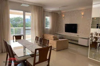 Apartamento com 2 dormitórios para alugar, 80 m² por r$ 5.510,00/mês - jardim aquarius - são josé dos campos/sp