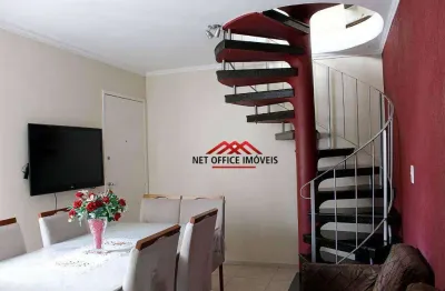 Cobertura à venda, 94 m² por r$ 385.000,00 - floradas de são josé - são josé dos campos/sp