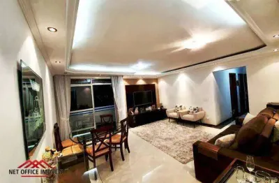 Apartamento com 3 dormitórios para alugar, 105 m² por r$ 4.390,00/mês - bosque dos eucaliptos - são josé dos campos/sp