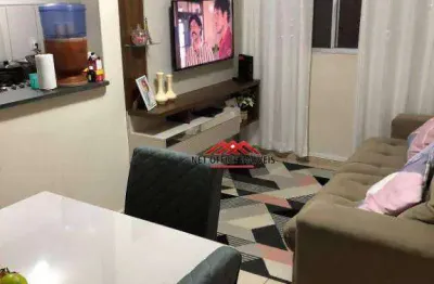 Apartamento com 2 dormitórios à venda, 47 m² por r$ 235.000,00 - parque residencial flamboyant - são josé dos campos/sp