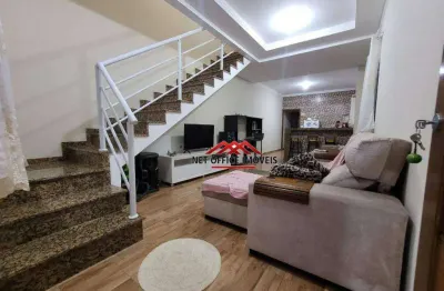 Sobrado com 3 dormitórios à venda, 190 m² por r$ 575.000,00 - jardim paulista - são josé dos campos/sp