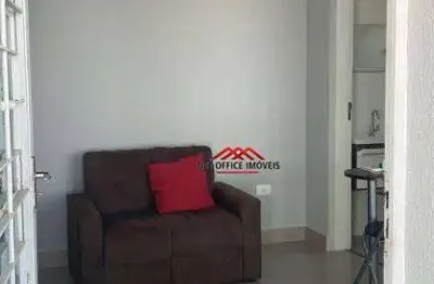 Kitnet com 1 dormitório para alugar, 30 m² por r$ 1.950,00/mês - jardim augusta - são josé dos campos/sp