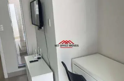 Kitnet com 1 dormitório para alugar, 30 m² por r$ 1.950/mês - jardim augusta - são josé dos campos/sp