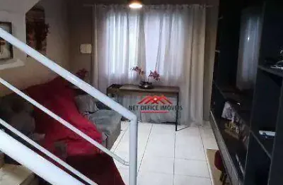 Sobrado com 3 dormitórios à venda, 100 m² por r$ 625.000 - jardim uirá - são josé dos campos/sp