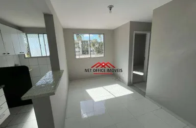 Apartamento com 2 dormitórios à venda, 48 m² por r$ 370.000 - palmeiras de são josé - são josé dos campos/sp