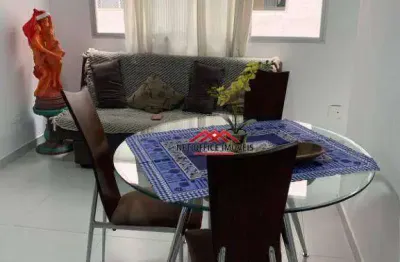 Apartamento com 1 dormitório para alugar, 45 m² por r$ 3.200/mês - jardim são dimas - são josé dos campos/sp