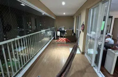 Apartamento com 3 dormitórios para alugar, 156 m² por R$ 8.675,00/mês - Jardim das Indústrias - São José dos Campos/SP