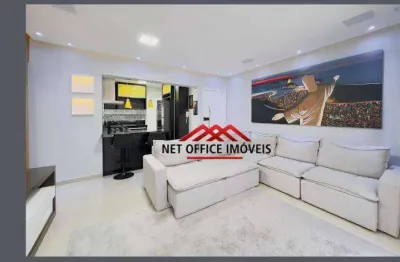 Apartamento com 75 m² muito bem distribuídos- Porteira Fechada