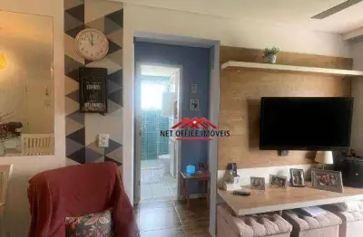 Apartamento com 2 dormitórios à venda, 60 m² por R$ 424.000,00 - Parque Residencial Flamboyant - São José dos Campos/SP