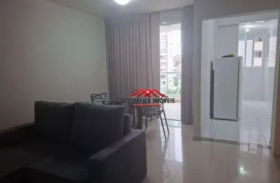 Apartamento com 1 dormitório para alugar, 54 m² por R$ 3.900/mês - Jardim das Colinas - São José dos Campos/SP