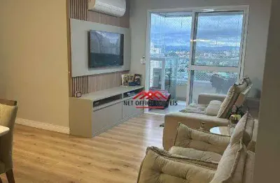 Apartamento com 3 dormitórios à venda, 98 m² por R$ 954.000,00 - Conjunto Residencial Trinta e Um de Março - São José dos Campos/SP