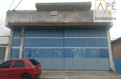 Galpão para alugar, 628 m² por r$ 12.510,00/mês - jardim angélica - guarulhos/sp