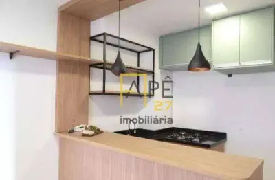 Apartamento para alugar, 28 m² por r$ 2.100,00/mês - vila das bandeiras - guarulhos/sp