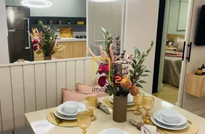 Lançamento apartamento com 2 dormitórios à venda, 38 m² por r$ 269.999 - ponte grande - guarulhos/sp