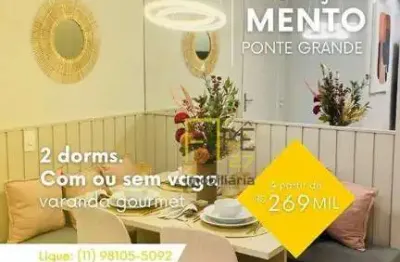 Apartamento à venda, 38 m² por r$ 269.999,00 - ponte grande - guarulhos/sp