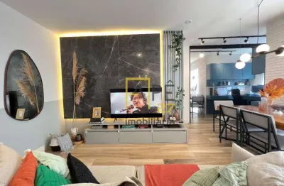 Cambuci - apartamento de 49m 2 dormitórios - mobiliado impecável
