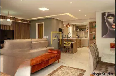 Guarulhos - apartamento de 108m 3 dormitórios - mobiliado