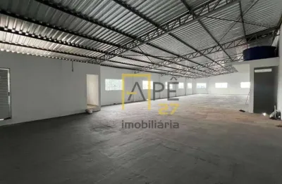 Salão para alugar, 300 m² por r$ 4.200,00/mês - jardim brasil - guarulhos/sp