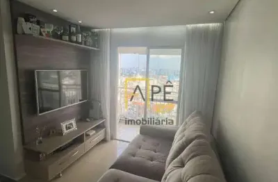 Apartamento com 2 dormitórios à venda, 58 m² por r$ 440.000,00 - jardim flor da montanha - guarulhos/sp