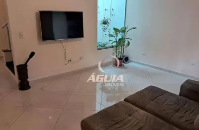 Sobrado com 3 dormitórios à venda, 187 m² por r$ 680.000,00 - parque joão ramalho - santo andré/sp