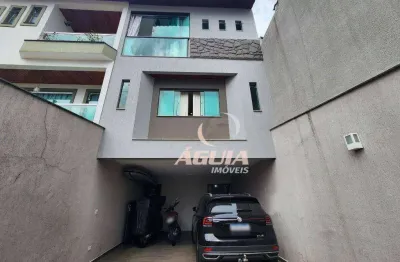 Sobrado com 3 dormitórios à venda, 232 m² por r$ 900.000,00 - parque novo oratório - santo andré/sp