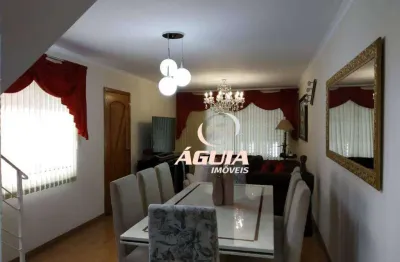 Sobrado com 3 dormitórios à venda, 189 m² por r$ 850.000,00 - parque jaçatuba - santo andré/sp