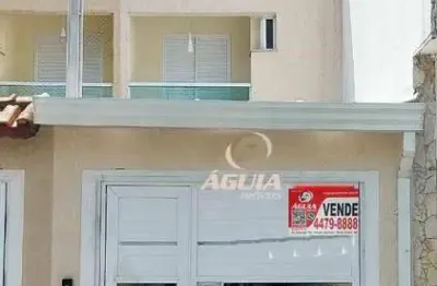 Sobrado à venda, 142 m² por r$ 760.000,00 - vila pires - santo andré/sp
