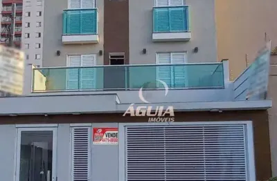 Apartamento com 2 dormitórios à venda, 58 m² por r$ 350.000,00 - vila homero thon - santo andré/sp