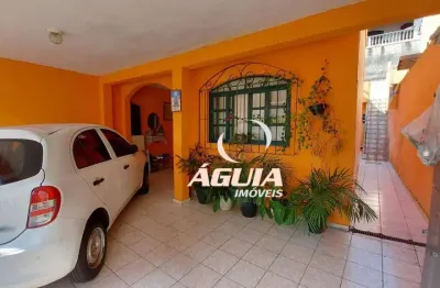 Sobrado com 3 dormitórios à venda, 180 m² por r$ 500.000,00 - jardim santo andré - santo andré/sp