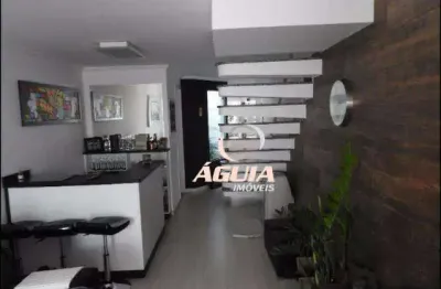 Sobrado à venda, 149 m² por r$ 595.000,00 - vila linda - santo andré/sp