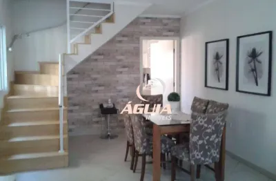 Sobrado à venda, 116 m² por r$ 660.000,00 - parque das nações - santo andré/sp
